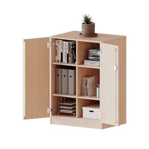 Produkt Bild Schrank, zweireihig, 2 Ordnerh&ouml;hen - evo180 Serie 