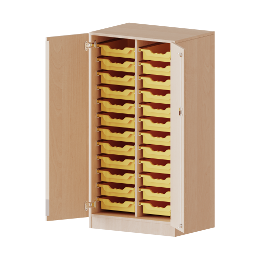 Produkt Bild ErgoTray Schrank, zweireihig, 3,5 Ordnerh&ouml;hen - evo180 Serie E70535TK