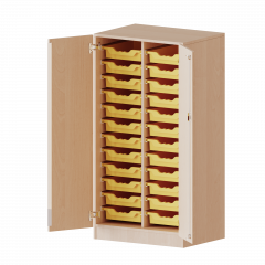 Produktbild ErgoTray Schrank, zweireihig, 3,5 Ordnerh&ouml;hen - evo180 Serie E70535TK