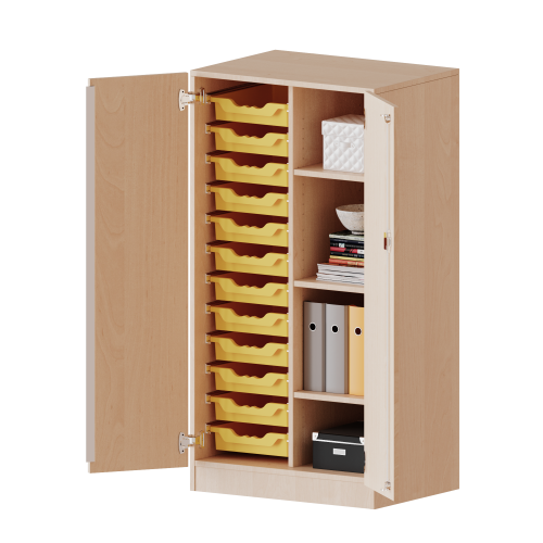 Produkt Bild ErgoTray Schrank, zweireihig, 3,5 Ordnerh&ouml;hen - evo180 Serie E70535TKR