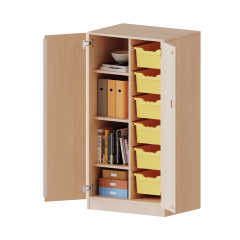 Produktbild ErgoTray Schrank, zweireihig, 3,5 Ordnerh&ouml;hen - evo180 Serie E70535TRG