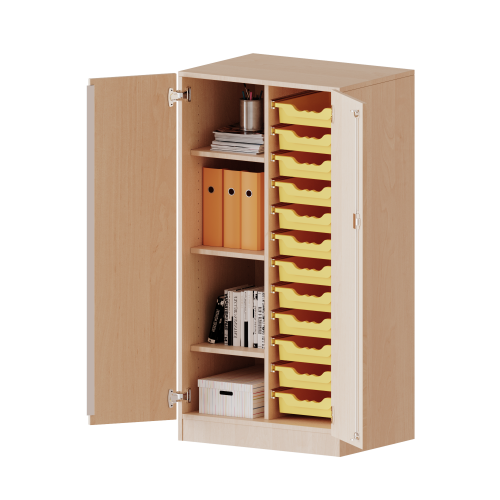 Produkt Bild ErgoTray Schrank, zweireihig, 3,5 Ordnerh&ouml;hen - evo180 Serie E70535TRK