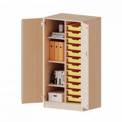 Produktbild ErgoTray Schrank, zweireihig, 3,5 Ordnerh&ouml;hen - evo180 Serie E70535TRK