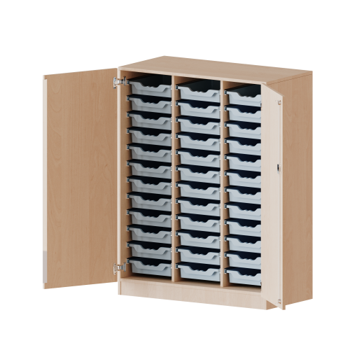 Produkt Bild ErgoTray Schrank, dreireihig, 3,5 Ordnerh&ouml;hen - evo180 Serie E105535TK