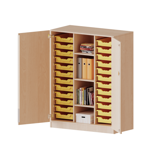 Produkt Bild ErgoTray Schrank, dreireihig, 3,5 Ordnerh&ouml;hen - evo180 Serie E105535TKRK