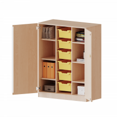 Produktbild ErgoTray Schrank, dreireihig, 3,5 Ordnerh&ouml;hen - evo180 Serie E105535TRGR