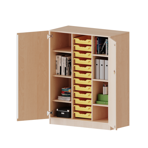 Produkt Bild ErgoTray Schrank, dreireihig, 3,5 Ordnerh&ouml;hen - evo180 Serie E105535TRKR