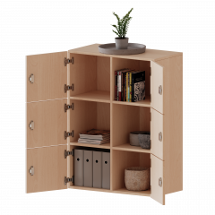 Produktbild Schlie&szlig;fach - Aufsatz, 3 Ordnerh&ouml;hen - Serie evo180 