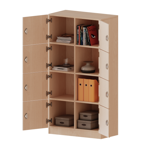 Produkt Bild Schlie&szlig;fachschrank, 4 Ordnerh&ouml;hen - Serie evo180 