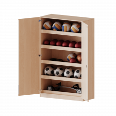 Produktbild Ballschrank, 5 Ordnerh&ouml;hen - Serie evo180 
