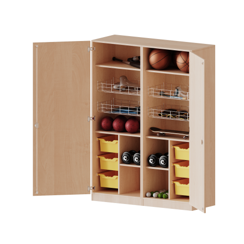 Produkt Bild Sportschrank, 5 Ordnerh&ouml;hen - Serie evo180 