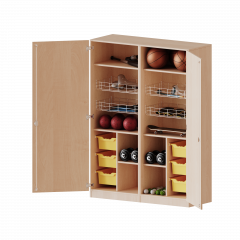 Produktbild Sportschrank, 5 Ordnerh&ouml;hen - Serie evo180 