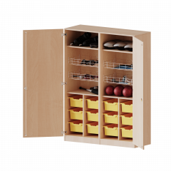 Produktbild Sportschrank, 5 Ordnerh&ouml;hen - Serie evo180 