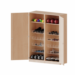 Produktbild Sportschrank, 5 Ordnerh&ouml;hen - Serie evo180 