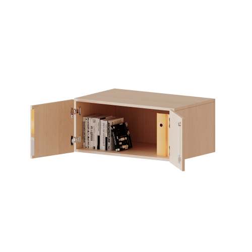 Produkt Bild Aufsatzschrank, 1 Ordnerh&ouml;he - Serie evo180 T10051AT