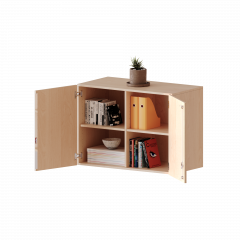 Produktbild Aufsatzschrank, 2 Ordnerh&ouml;hen - Serie evo180 