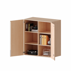 Produktbild Aufsatzschrank, 3 Ordnerh&ouml;hen - Serie evo180 