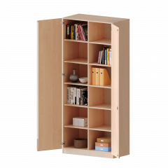 Produktbild Schrank, 6 Ordnerh&ouml;hen - Serie evo180 