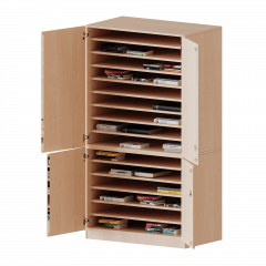 Produktbild Bastelschrank, 5 Ordnerh&ouml;hen - Serie evo180 