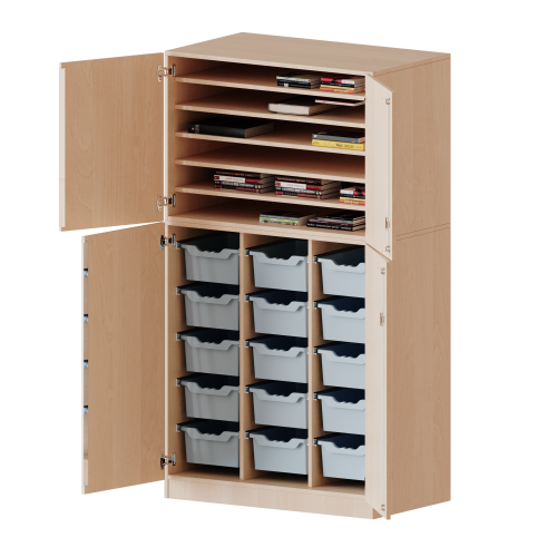 Produkt Bild Bastelschrank, 5 Ordnerh&ouml;hen - Serie evo180 