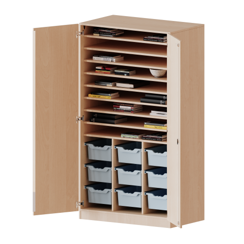 Produkt Bild Bastelschrank, 5 Ordnerh&ouml;hen - Serie evo180 