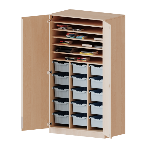 Produkt Bild Bastelschrank, 5 Ordnerh&ouml;hen - Serie evo180 