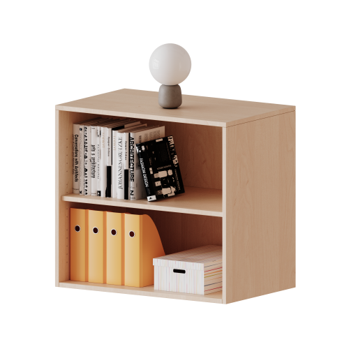 Produkt Bild Aufsatzregal, 2 Ordnerh&ouml;hen - Serie evo180 R10052AR