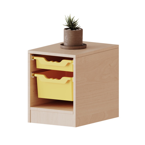 Produkt Bild ErgoTray Regal, einreihig, 1 Ordnerh&ouml;he - evo180 Serie 