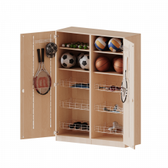 Produktbild Sportschrank, 5 Ordnerh&ouml;hen - Serie evo180 S14165TSPG6