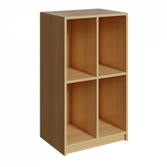 Produktbild Schultaschenregal mit 4 F&auml;chern KLR 4 2-2