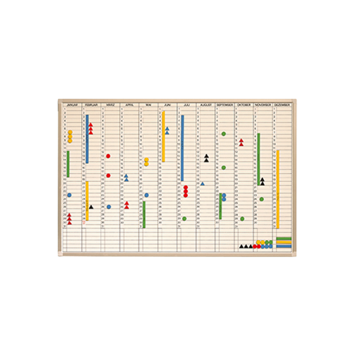 Produkt Bild Jahreskalender inklusive Zubeh&ouml;r 