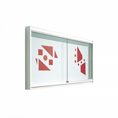 Produktbild Holzvitrine Modell IV 1 