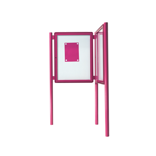 Produkt Bild Aluvitrine Modell W6 mit Lederstruktur 