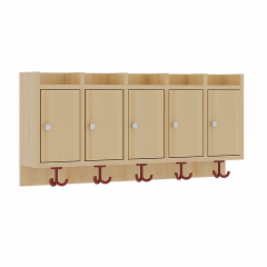 Produktbild Garderobenablage mit T&uuml;ren 117 4T2 A