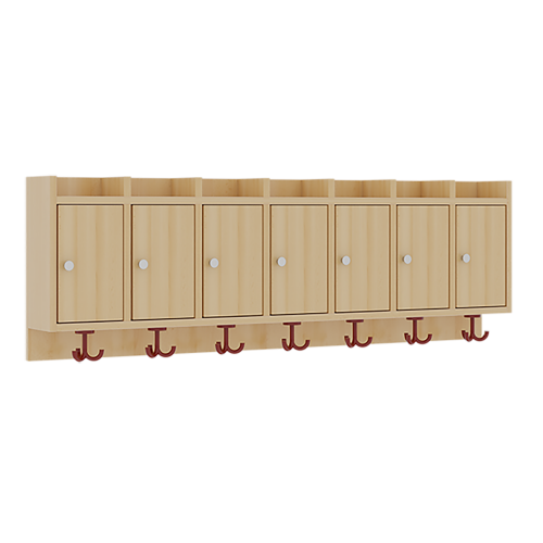 Produkt Bild Garderobenablage mit T&uuml;ren 117 4T4 A