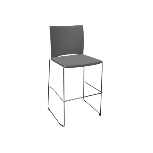 Produkt Bild Barhocker Diane mit Sitz- und R&uuml;ckenpolsterung 