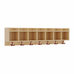 Produktbild einfache Garderobenablage 1172R4AB