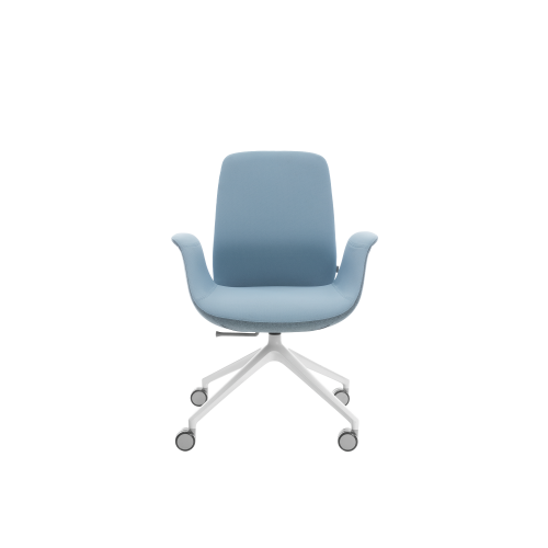 Produkt Bild Drehstuhl Elia mit niedriger R&uuml;ckenlehne 