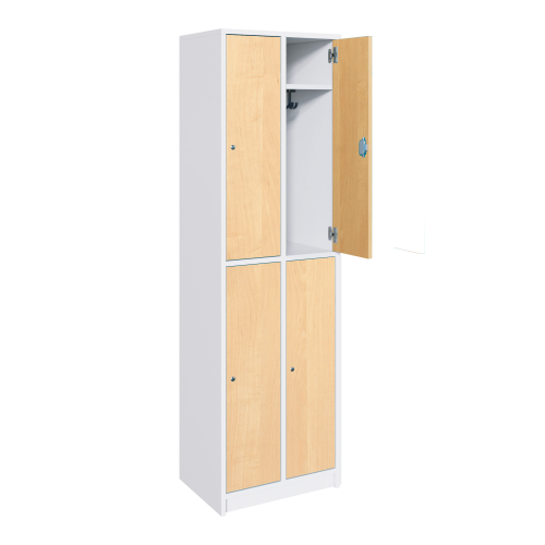 Produkt Bild Spindschr&auml;nke mit Hutboden und Garderobenhaken 661924B