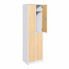 Produktbild Spindschr&auml;nke mit Hutboden und Garderobenhaken 661924B