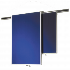 Produktbild Klettenstofftafel Einh&auml;ngetafel f&uuml;r Media-Rail 2 