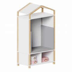 Produktbild R&uuml;ckzugshaus in Stollenbauweise mit Dach, B&uuml;cherregal und Mattenset 0616 800 00