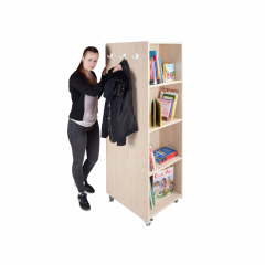 Produktbild B&uuml;cherturm mit offenen F&auml;chern 