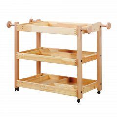 Produktbild Ger&auml;tewagen aus Holz 17 00 20