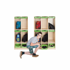 Produktbild Schultaschenregal f&uuml;r 4 bzw. 6 Sch&uuml;ler 