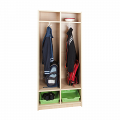 Produktbild Schultaschenregal f&uuml;r 2 bzw. 3 Sch&uuml;ler 