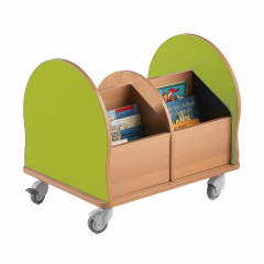 Produktbild B&uuml;cherwagen Leseratte Mini BW2-00