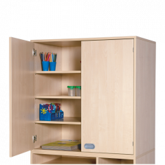 Produktbild Aufsatzschrank, 2 T&uuml;ren, 3 B&ouml;den 