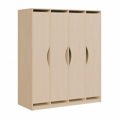 Produktbild Liegepolsterschrank f&uuml;r 130-150 cm lange Polster, mit F&auml;chern KLPT 8