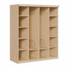 Produktbild Liegepolsterregal f&uuml;r 130-150 cm lange Polster, mit F&auml;chern KLP 8